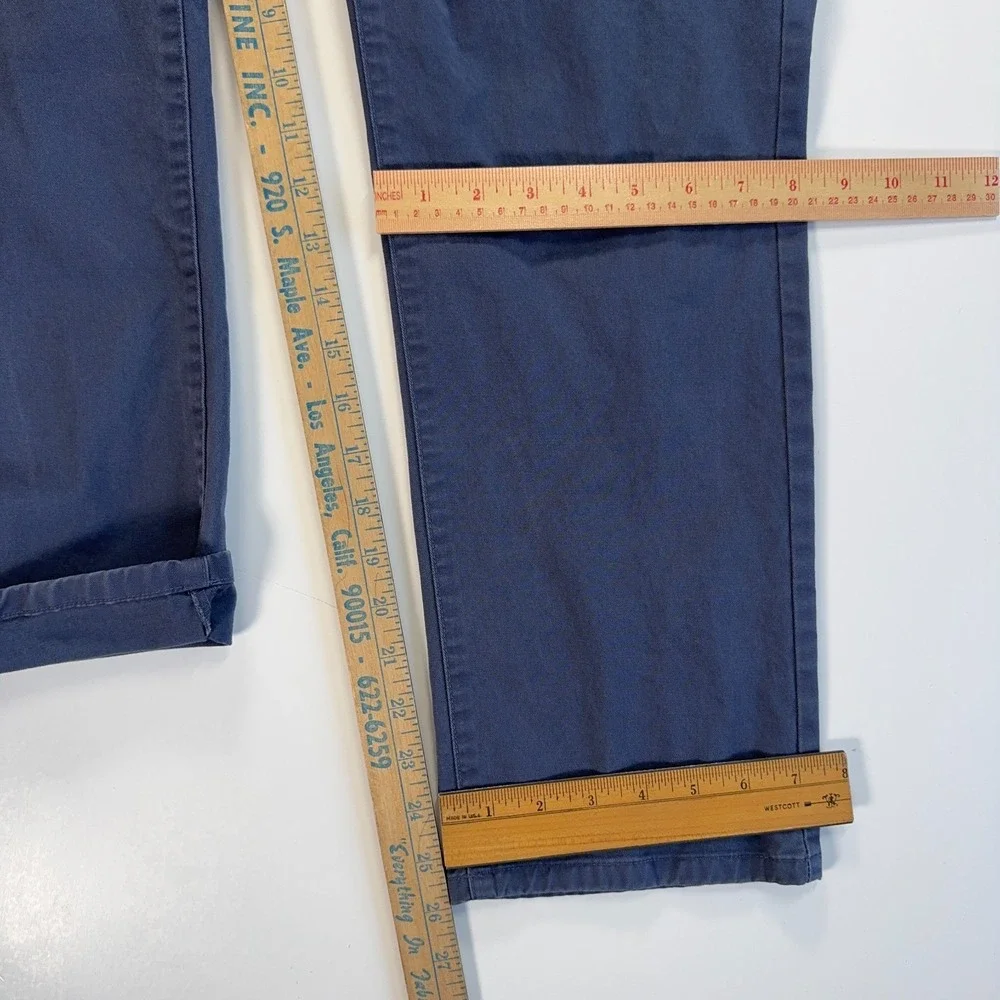 BONOBOS Tailored Chino Pant Mens 36x28 (actual 35x26) Blue